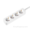 4-outlets Germany Power Strip